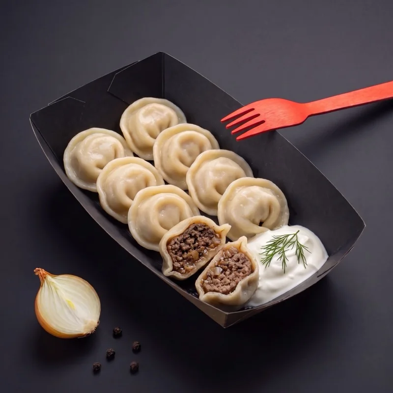 Viki's boiled pelmeni
